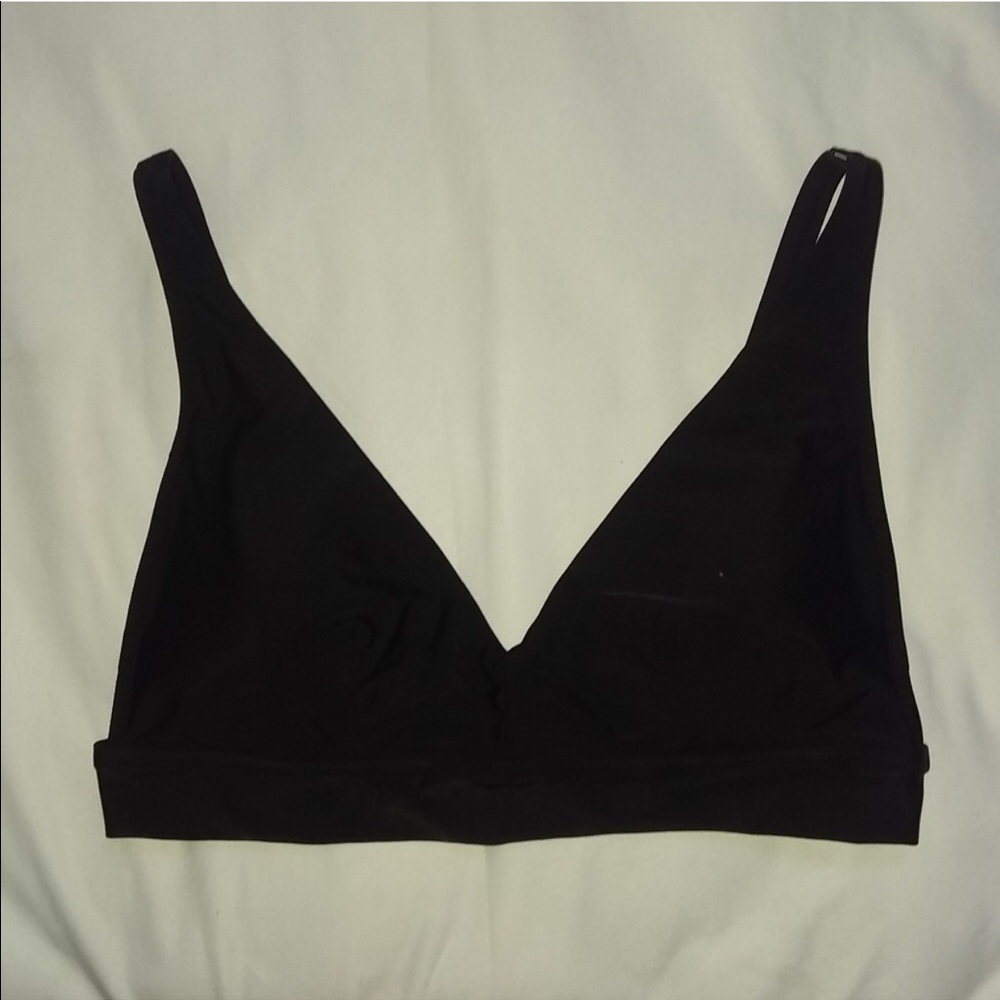 Aerie Longline V Scoop Bikini Top